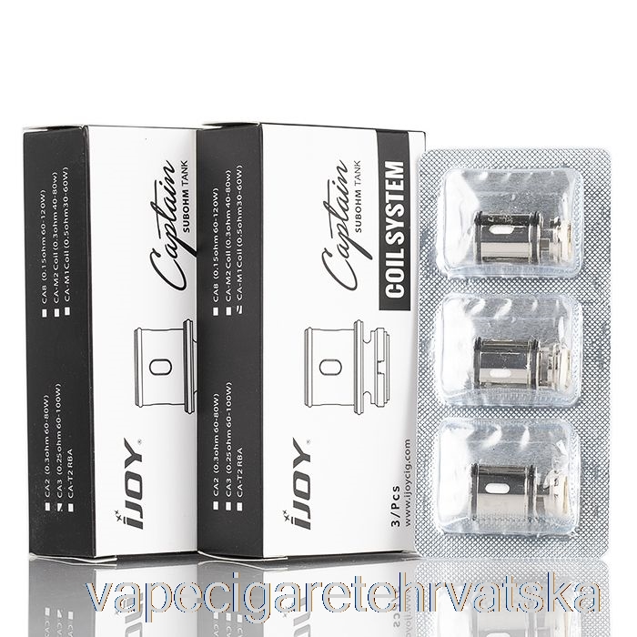 Vape Cigarete Ijoy Captain Ca Zamjenske Zavojnice 0.15 Ohm Ca8 Zavojnice